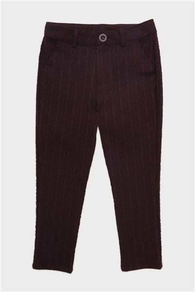 Nebbati Erkek Çocuk Bordo Pantolon
