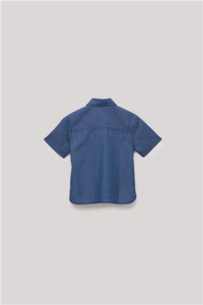 Nebbati Erkek Çocuk Denim Gömlek