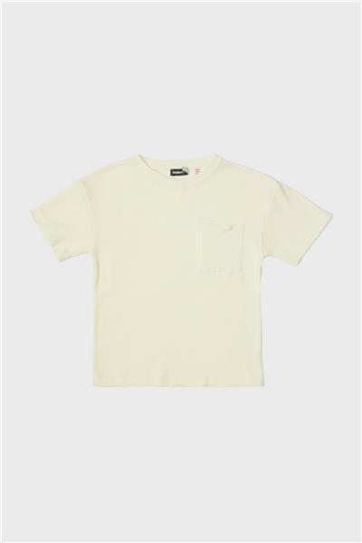 Nebbati Erkek Çocuk Ekru T-Shirt