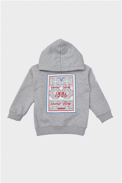 Nebbati Erkek Çocuk Gri Sweatshirt