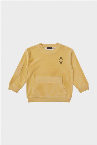 Nebbati Erkek Çocuk Hardal Sweatshirt
