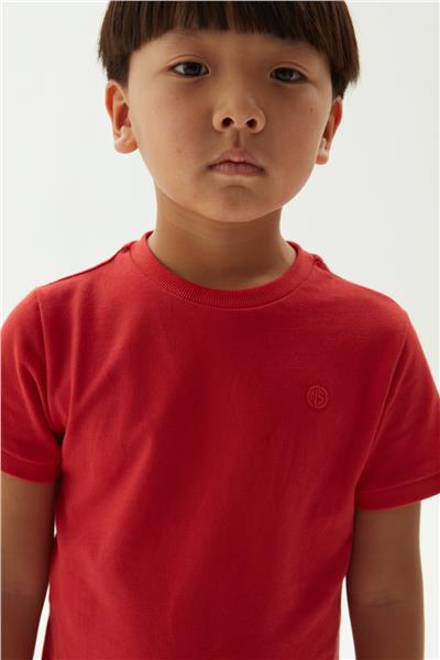 Nebbati Erkek Çocuk Kırmızı T-Shirt