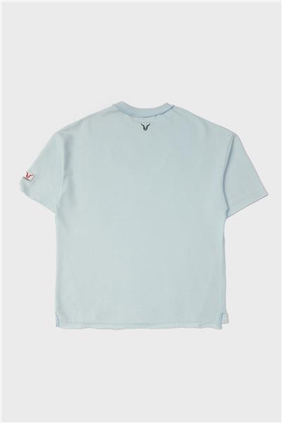Nebbati Erkek Çocuk Mavi T-Shirt