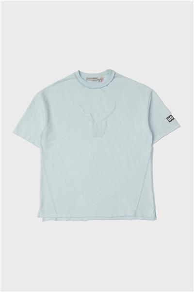 Nebbati Erkek Çocuk Mavi T-Shirt