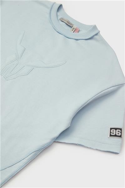 Nebbati Erkek Çocuk Mavi T-Shirt
