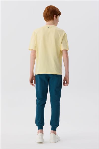 Nebbati Erkek Çocuk Sarı T-Shirt