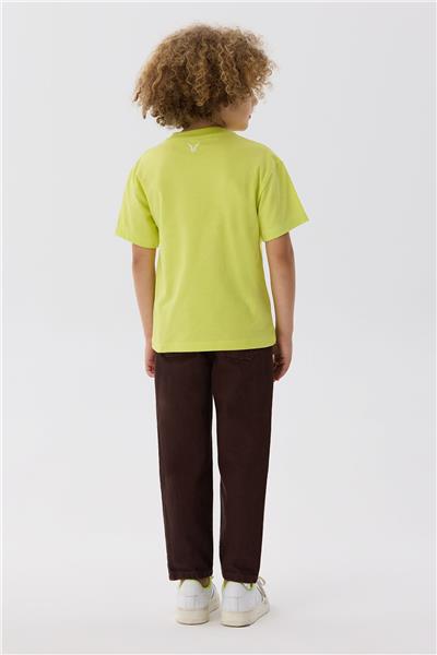 Nebbati Erkek Çocuk Yeşil T-Shirt