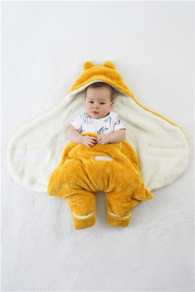 Owli Unisex Hardal Dış KundakOwli Unisex Hardal Dış Kundak