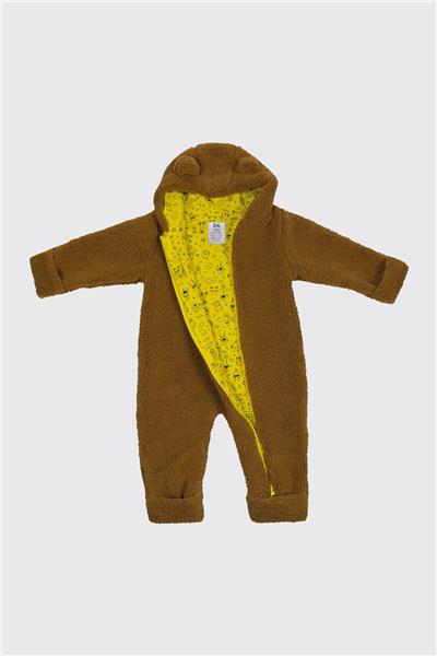 Owli Unisex Kahverengi Dış Tulum