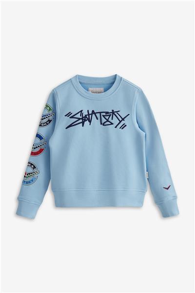 Swatsky Erkek Çocuk Açık Mavi Sweatshirt