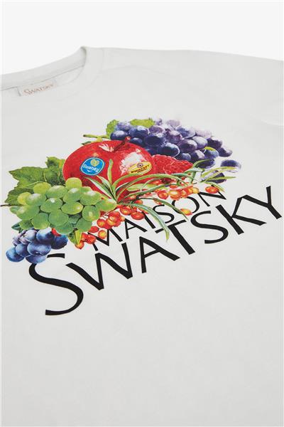 Swatsky Erkek Çocuk Beyaz Tshirt