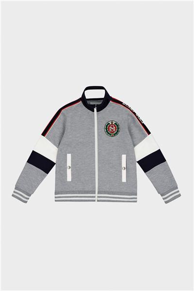 Swatsky Erkek Çocuk Gri Melanj Sweatshirt