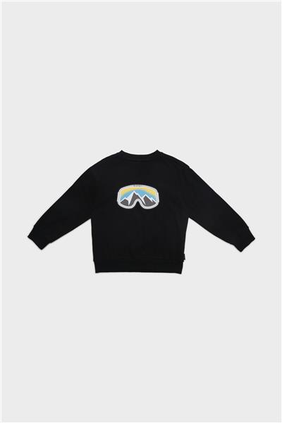Swatsky Erkek Çocuk Siyah Sweatshirt