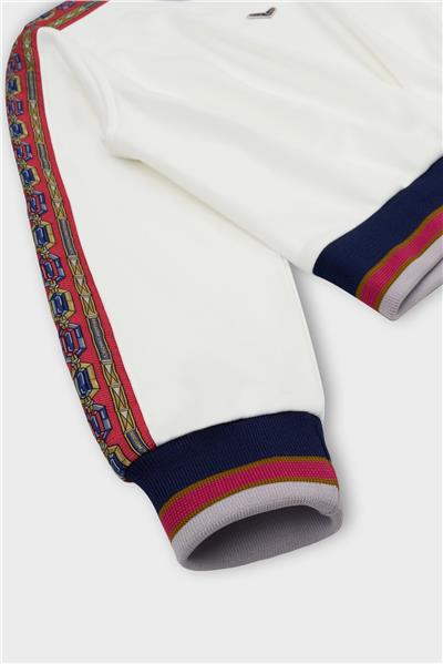 Swatsky Kız Çocuk Kırık Beyaz Sweatshirt