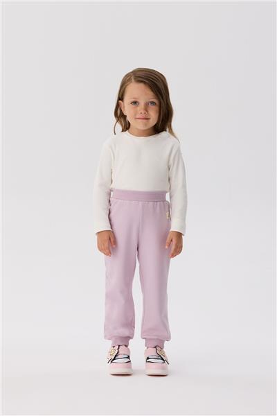 Tyess Basic Kız Bebek Lila Eşofman Altı