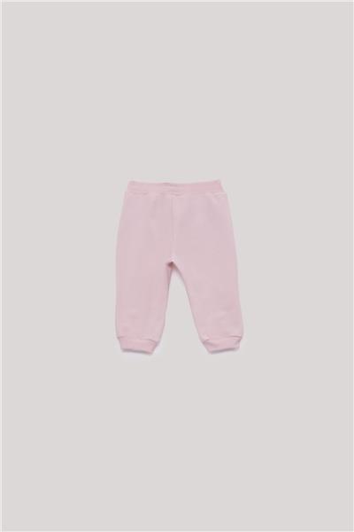Tyess Basic Kız Bebek Pembe Eşofman Altı