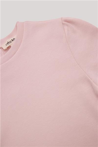 Tyess Basic Kız Bebek Pembe T-Shirt