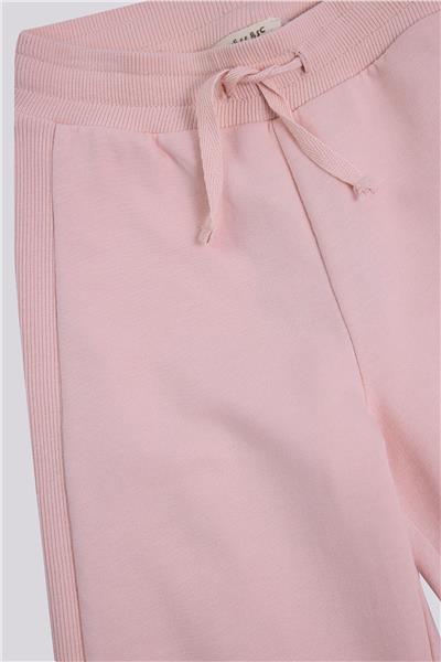 Tyess Basic Kız Çocuk Pembe Eşofman AltıTyess Basic Kız Çocuk Pembe Eşofman Altı
