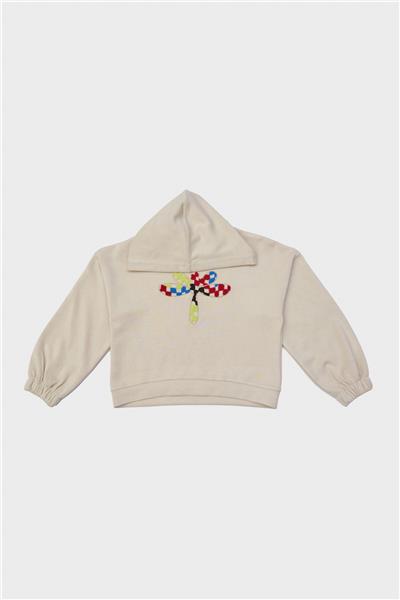 Tyess Kız Çocuk Bej Sweatshirt