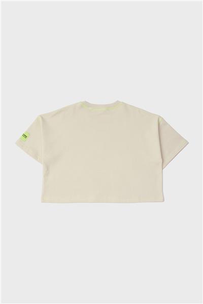 Tyess Kız Çocuk Bej T-Shirt