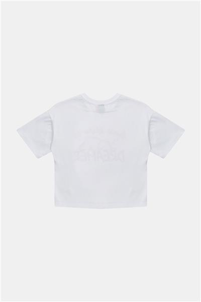 Tyess Kız Çocuk Beyaz Pijama Takım