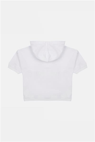 Tyess Kız Çocuk Beyaz Sweatshirt