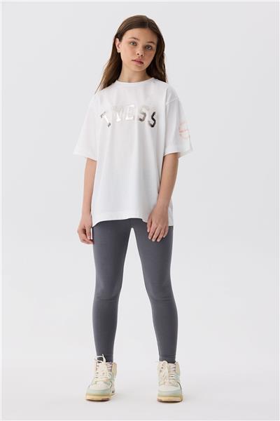 Tyess Kız Çocuk Beyaz T-Shirt