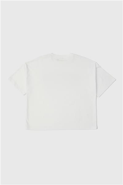 Tyess Kız Çocuk Beyaz T-Shirt
