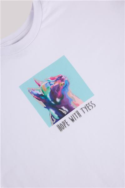 Tyess Girl White T-ShirtTyess Girl White T-Shirt