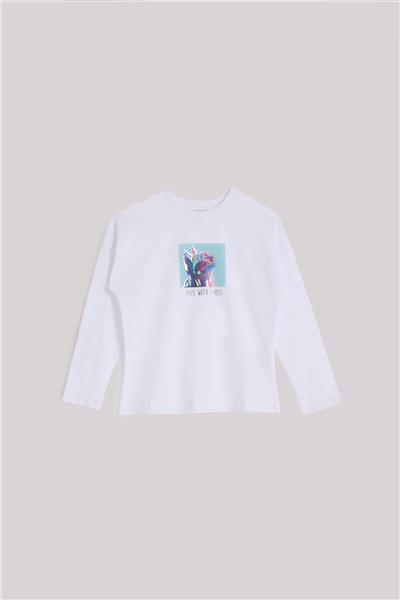 Tyess Girl White T-ShirtTyess Girl White T-Shirt