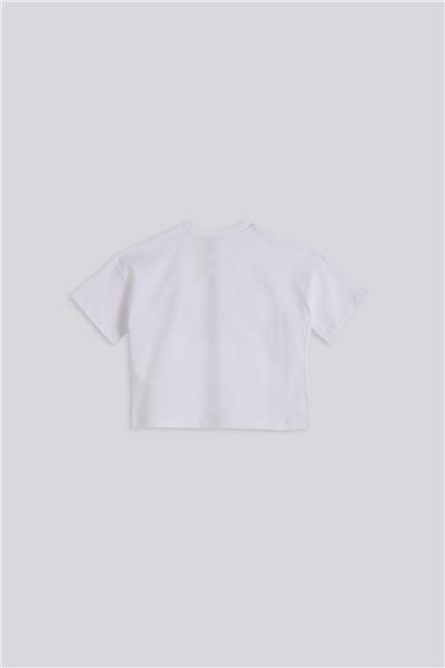 Tyess Kız Çocuk Beyaz TshirtTyess Kız Çocuk Beyaz Tshirt