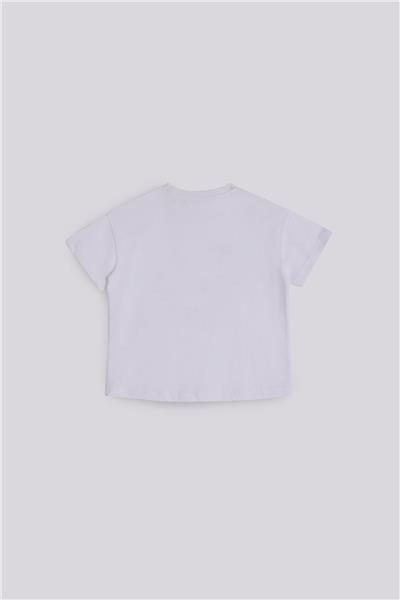 Tyess Kız Çocuk Beyaz TshirtTyess Kız Çocuk Beyaz Tshirt