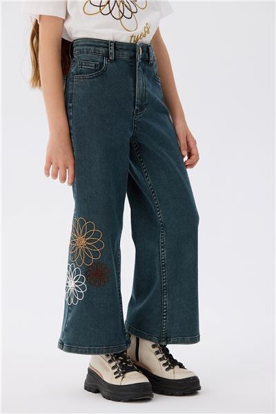 Tyess Kız Çocuk Denim Pantolon