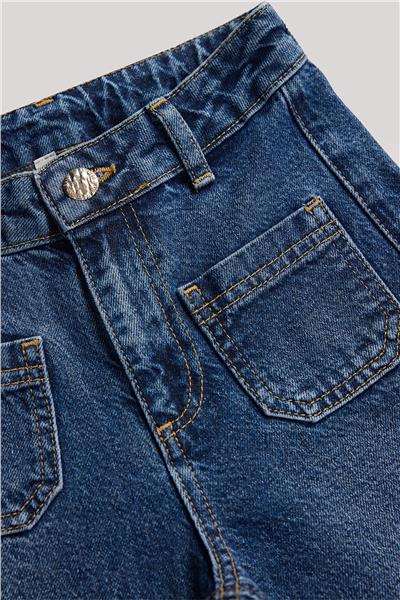 Tyess Kız Çocuk Denim Pantolon