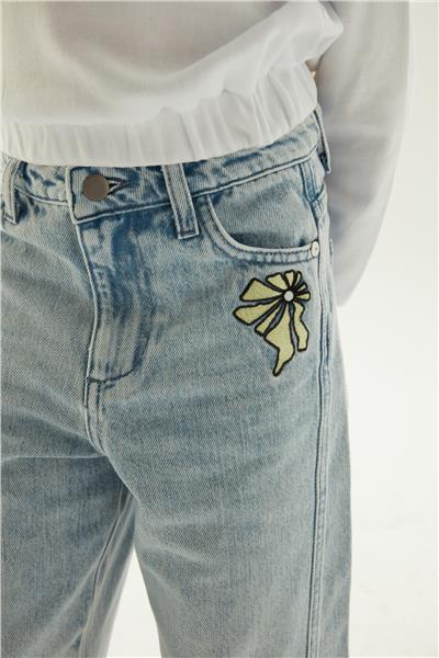 Tyess Kız Çocuk Denim Pantolon