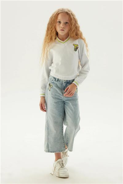 Tyess Kız Çocuk Denim Pantolon