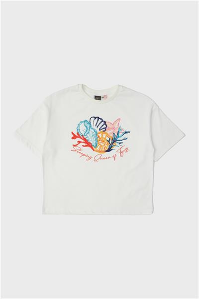 Tyess Kız Çocuk Desenli Pijama Takımı