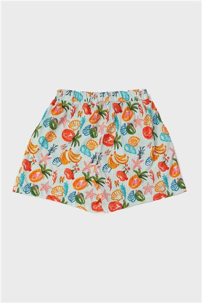 Tyess Kız Çocuk Desenli Pijama Takımı