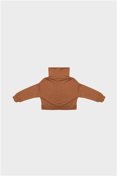 Tyess Kız Çocuk Kamel Sweatshirt