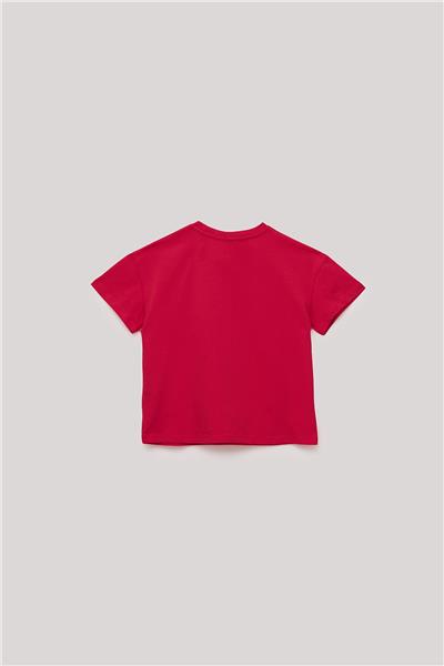 Tyess Kız Çocuk Kırmızı T-Shirt