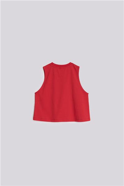 Tyess Kız Çocuk Kırmızı TshirtTyess Kız Çocuk Kırmızı Tshirt
