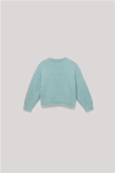 Tyess Kız Çocuk Mavi Sweatshirt