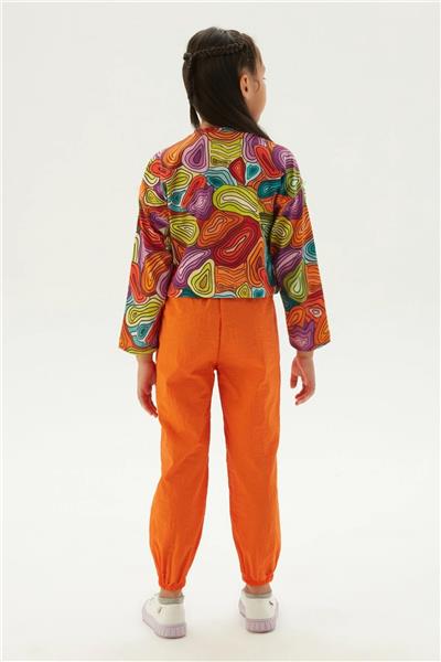 Tyess Kız Çocuk Oranj Pantolon