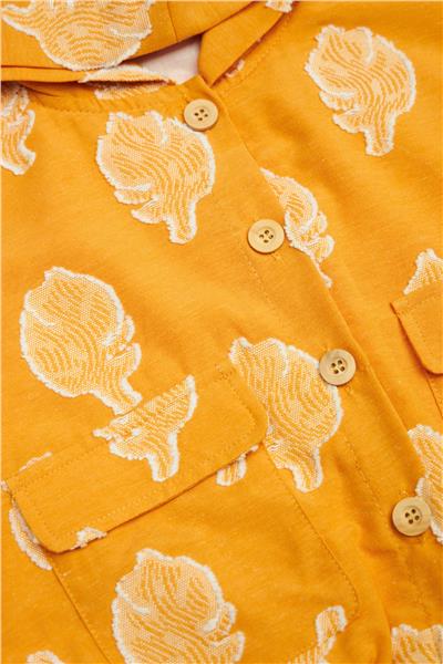 Tyess Kız Çocuk Oranj Sweatshirt