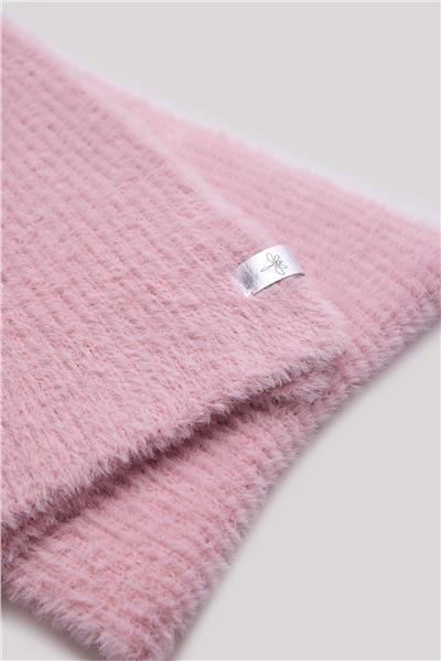 Tyess Kız Çocuk Pembe Atkı