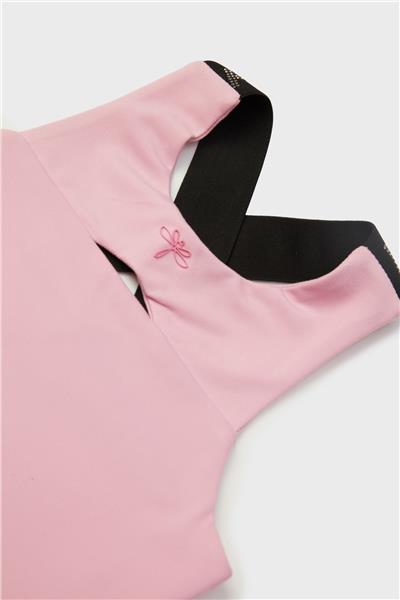 Tyess Kız Çocuk Pembe Atlet