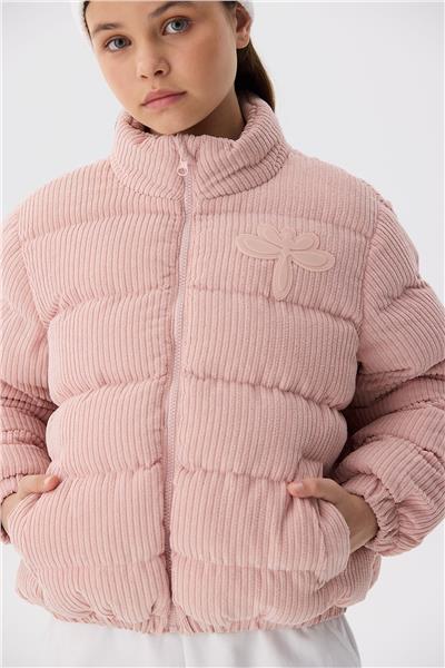 Tyess Kız Çocuk Pembe Mont
