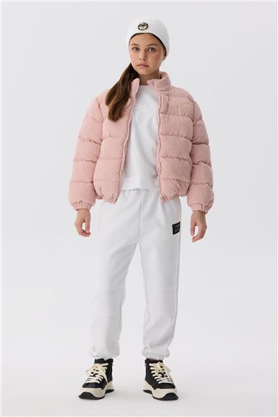 Tyess Kız Çocuk Pembe Mont