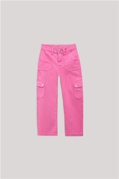 Tyess Kız Çocuk Pembe Pantolon