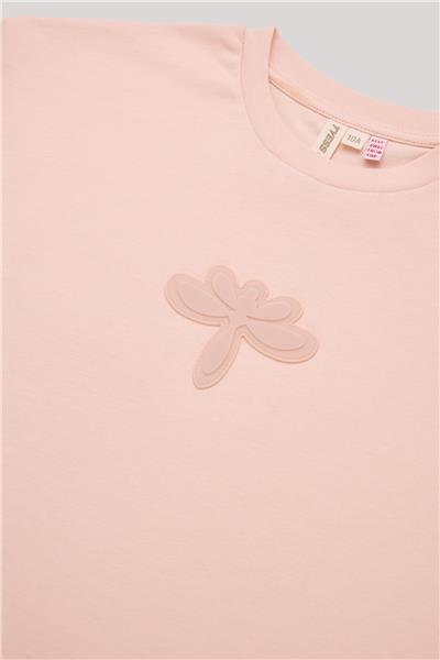 Tyess Kız Çocuk Pembe T-Shirt